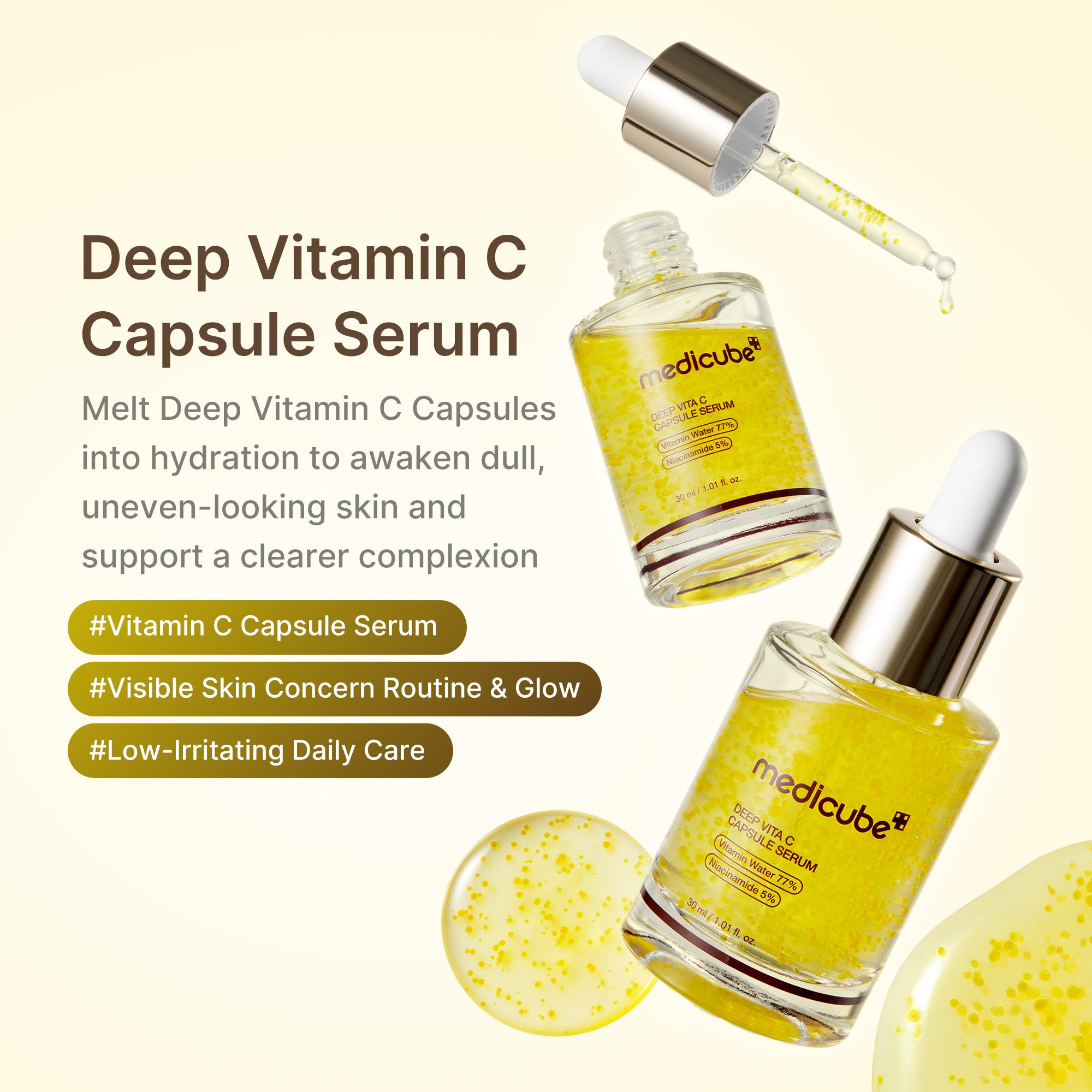 tiefenwirksames vitamin-c-kapselserum